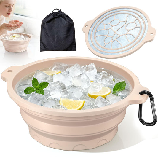 Dtuoen face bowl front view showing full-face coverage and cooling benefit