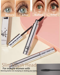 DuaTana before-and-after on thinning lashes for visible volume