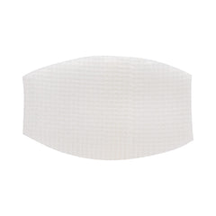 Dukal oval eye pad close-up of soft non-woven cover and absorbent core for comfort