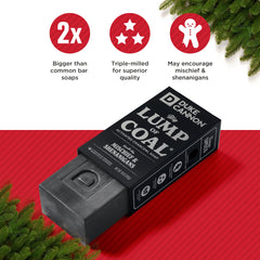 Duke Cannon bar held in hand to show 10 oz scale and lasting value
