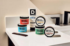 Label close-up showing ingredients and Duke Cannon branding for transparency