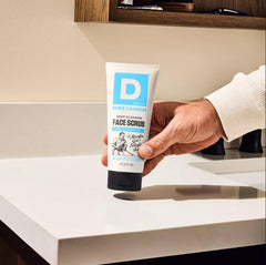 Duke Cannon exfoliant texture close-up highlighting microfine grit for deep cleansing