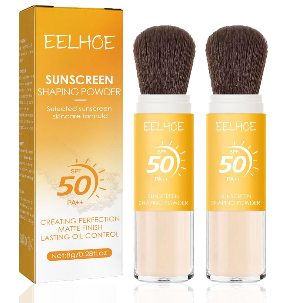 Dulele front packaging showing dual compact set and SPF benefit