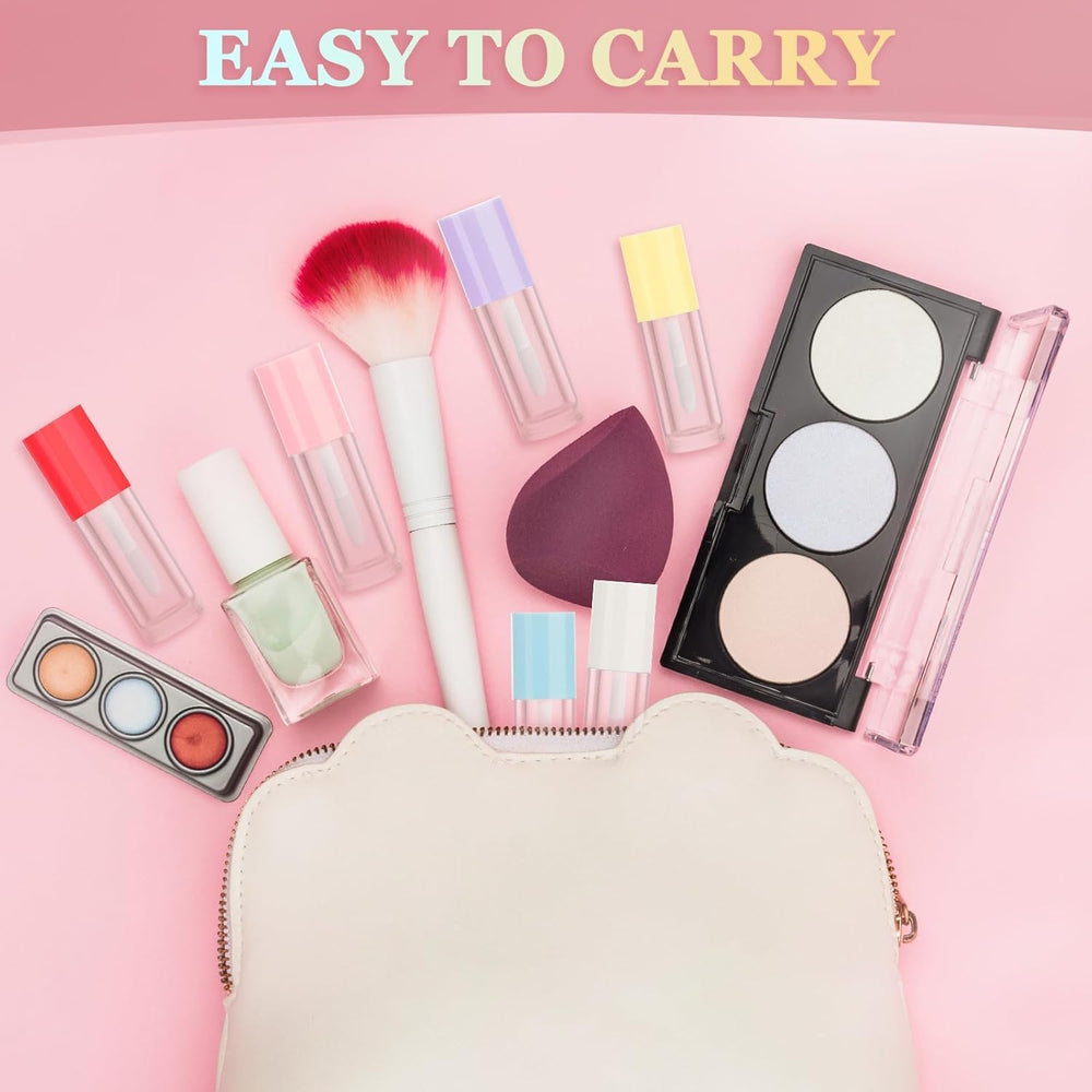 DupakSYS tube held in hand showing small size for convenient travel and purse storage