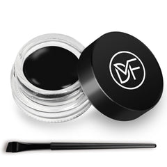 DuralineMakeupFixer front view of gel pot and brush showing complete set benefit