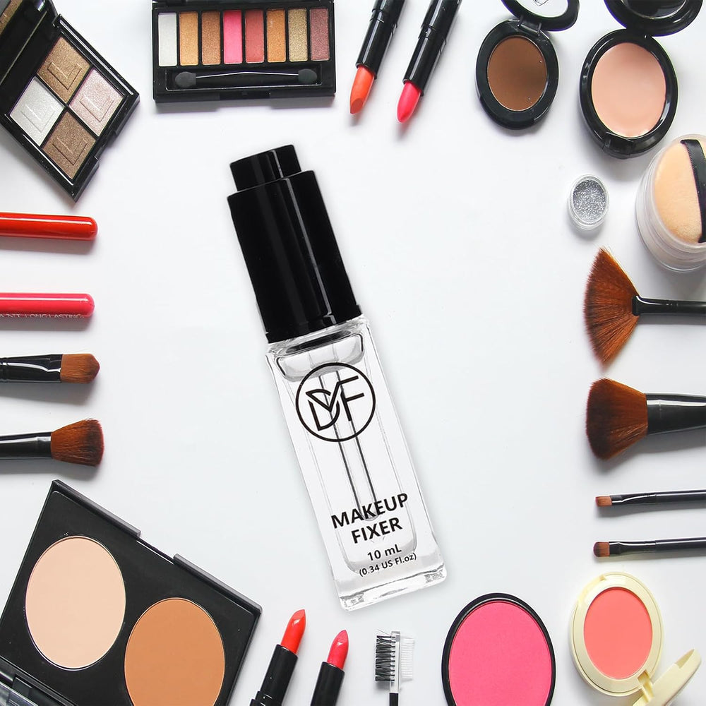 DuralineMakeupFixer turning matte lipstick into glossy lip glaze finish