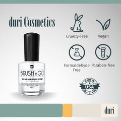 duri texture droplet highlighting formulation clarity and quick-dry action