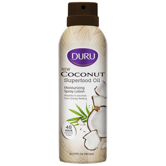 Duru bottle front view showing packaging and quick hydration benefit