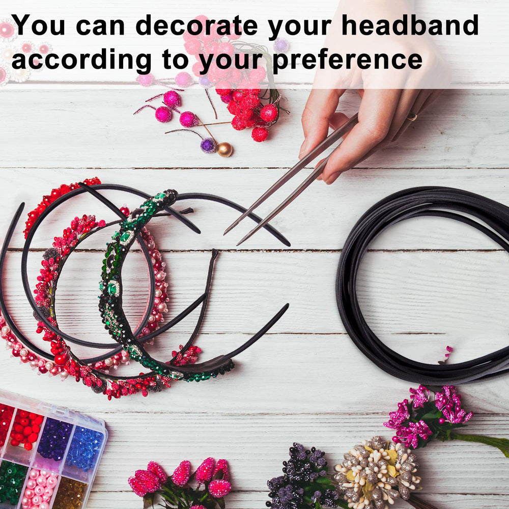 Duufin decorated headband with bow demonstrating DIY customization