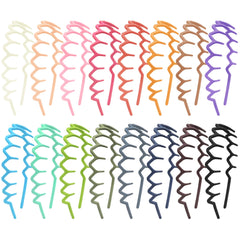 Duufin front pack showing 16 colorful headbands and value
