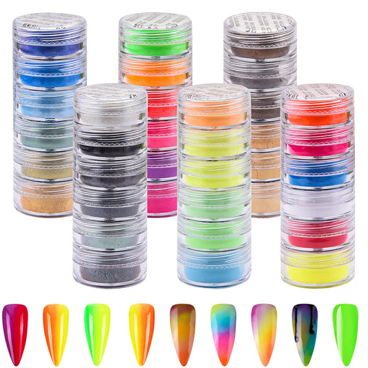 Duufin front packaging showing 36 jars and organized color range for easy selection