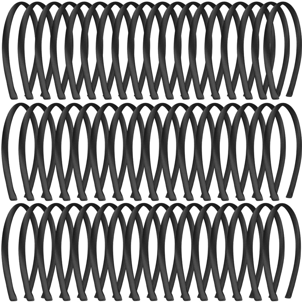 Duufin front packaging showing 50 black headbands and bulk value