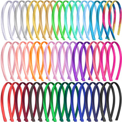 Duufin colorful headbands front view showing full 25-color assortment and benefits