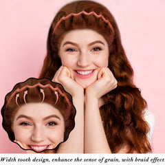 Duufin headband on model styling casually with comfortable hold benefit