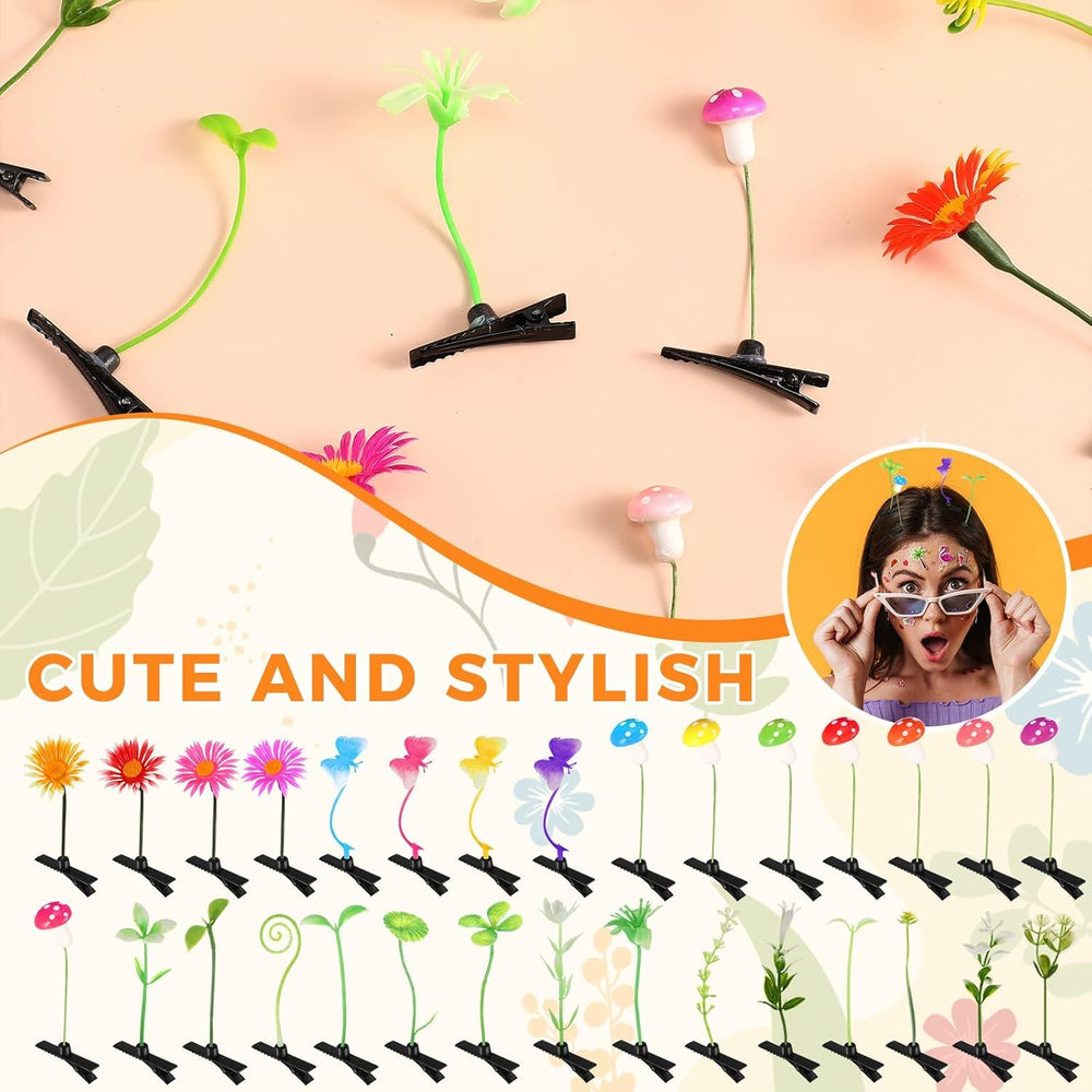 DX Grandway clips styled at a festival portraying fun look and outfit accent