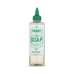 Dynamic Color Co front packaging showing clear 8oz bottle and label benefits