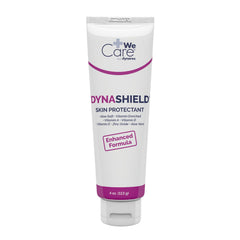 Dynarex DynaShield front tube showing label and 4 oz size for easy identification and protection