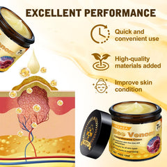 DZCKTFYGRT close-up texture of cream showing smooth absorbent formula benefit