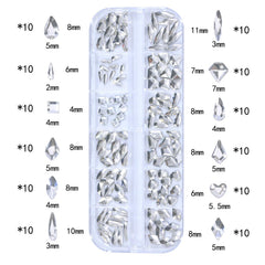 DZHILHMX close-up of mixed shapes and six sizes for design accuracy