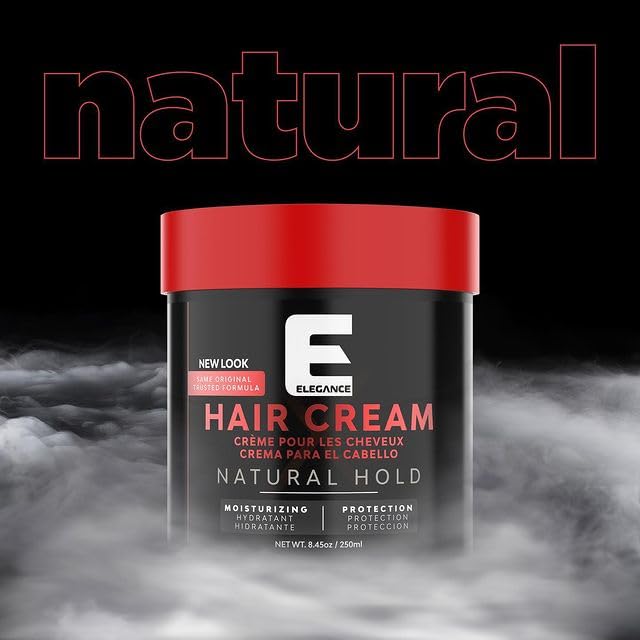 E Elegance jar in hand demonstrating size and travel-friendly convenience