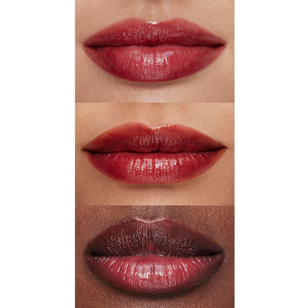 e.l.f. Pout Clout applied by hand demonstrating quick on-the-go use