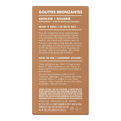 e.l.f. bronzing drops on vanity next to skincare showing daily routine integration