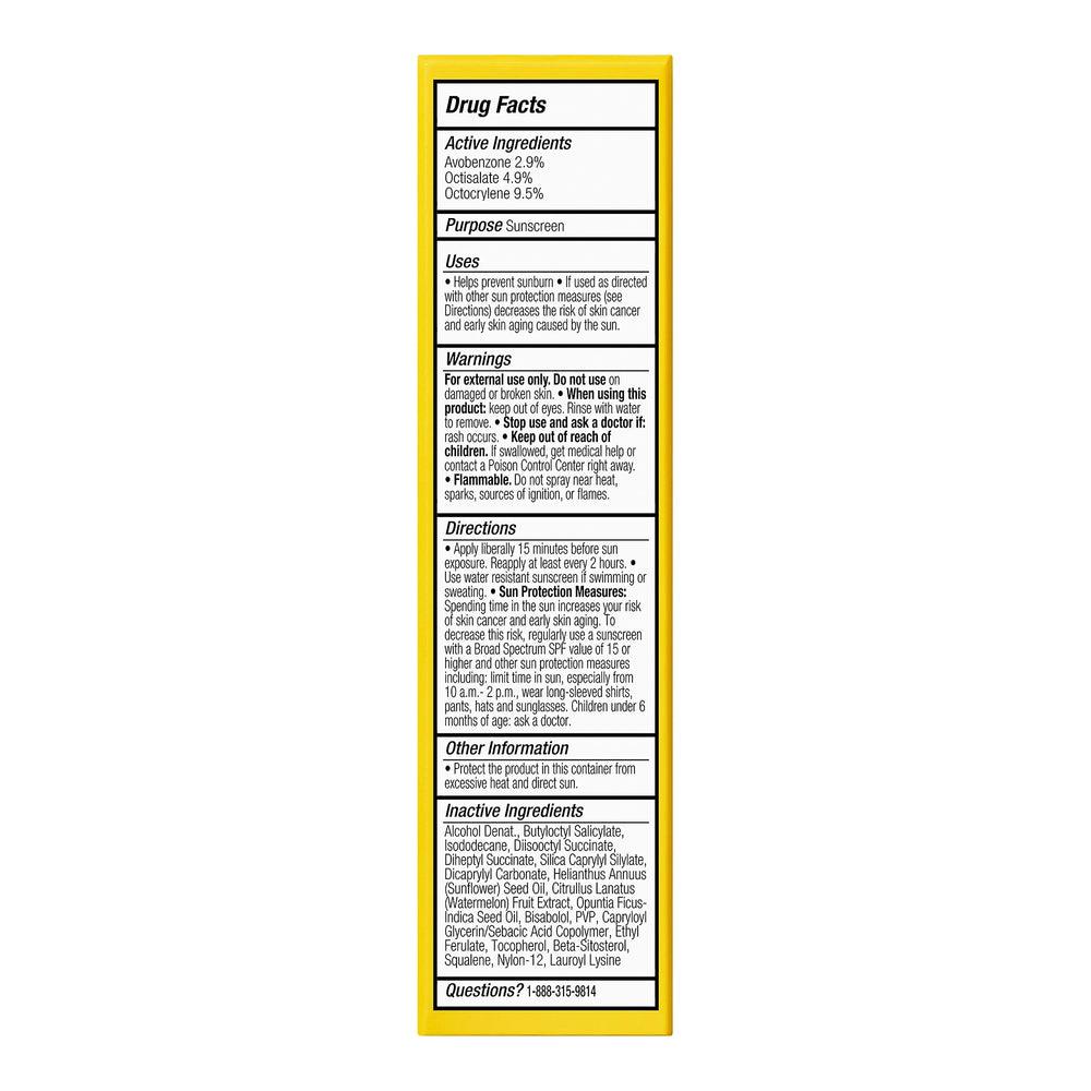 e.l.f. product used outdoors conveying on-the-go sun protection benefit