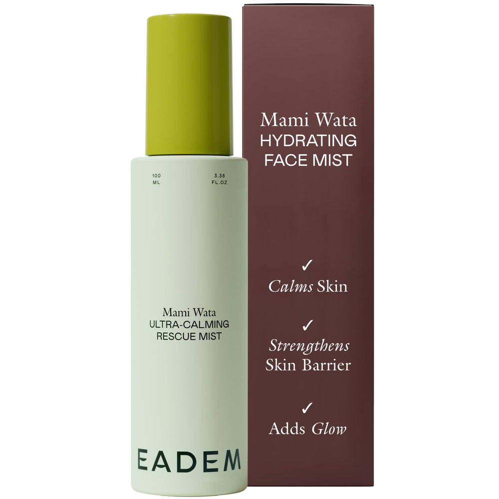 EADEM front bottle view showing clean design and 100 ml size benefit
