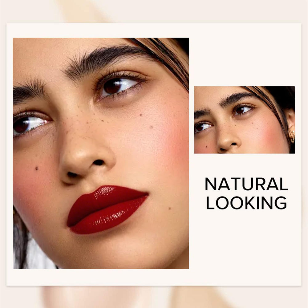Eakroo cheek blending demonstration showing seamless color build