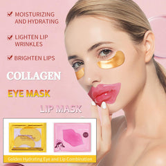 Eakroo close-up of 24k gold eye patch texture, adds luminous soothing effect