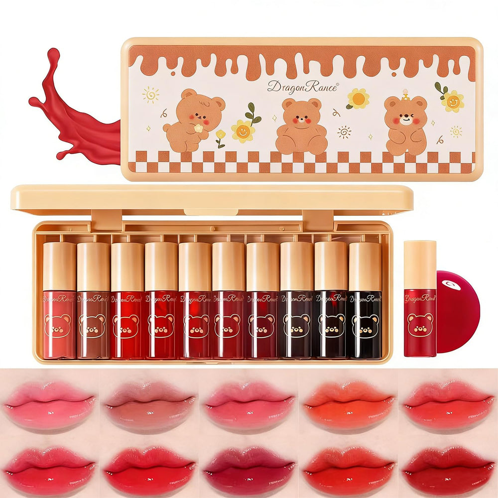 Eakroo front packaging showing ten shades and compact case for easy gifting