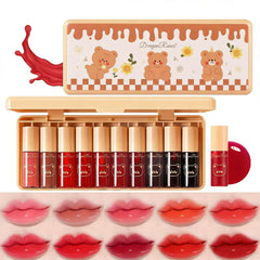 Eakroo front packaging showing ten shades and compact case for easy gifting