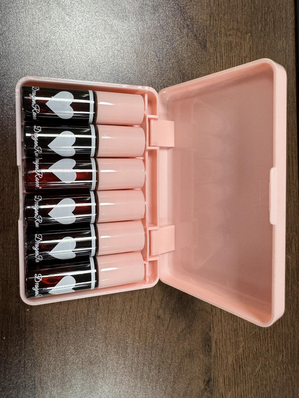 Eakroo lifestyle flatlay with makeup bag showing portable daily kit