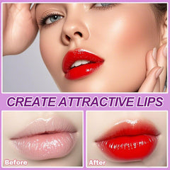 Eakroo tint applied on lips showing rich color and non-sticky comfort all-day benefit