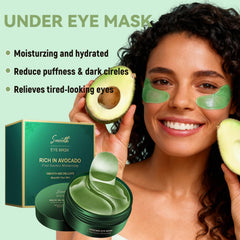 Eakroo single avocado eye patch close-up highlighting smooth cooling texture