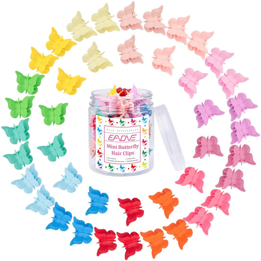 EAONE front packaging showing colorful butterfly clips and neat storage — easy organization