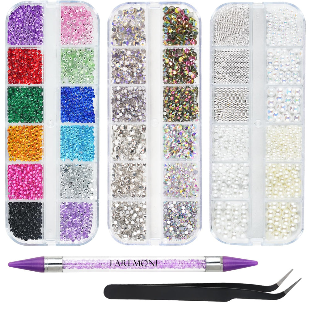 EARLMONI front packaging showing full 5200pcs kit for easy selection