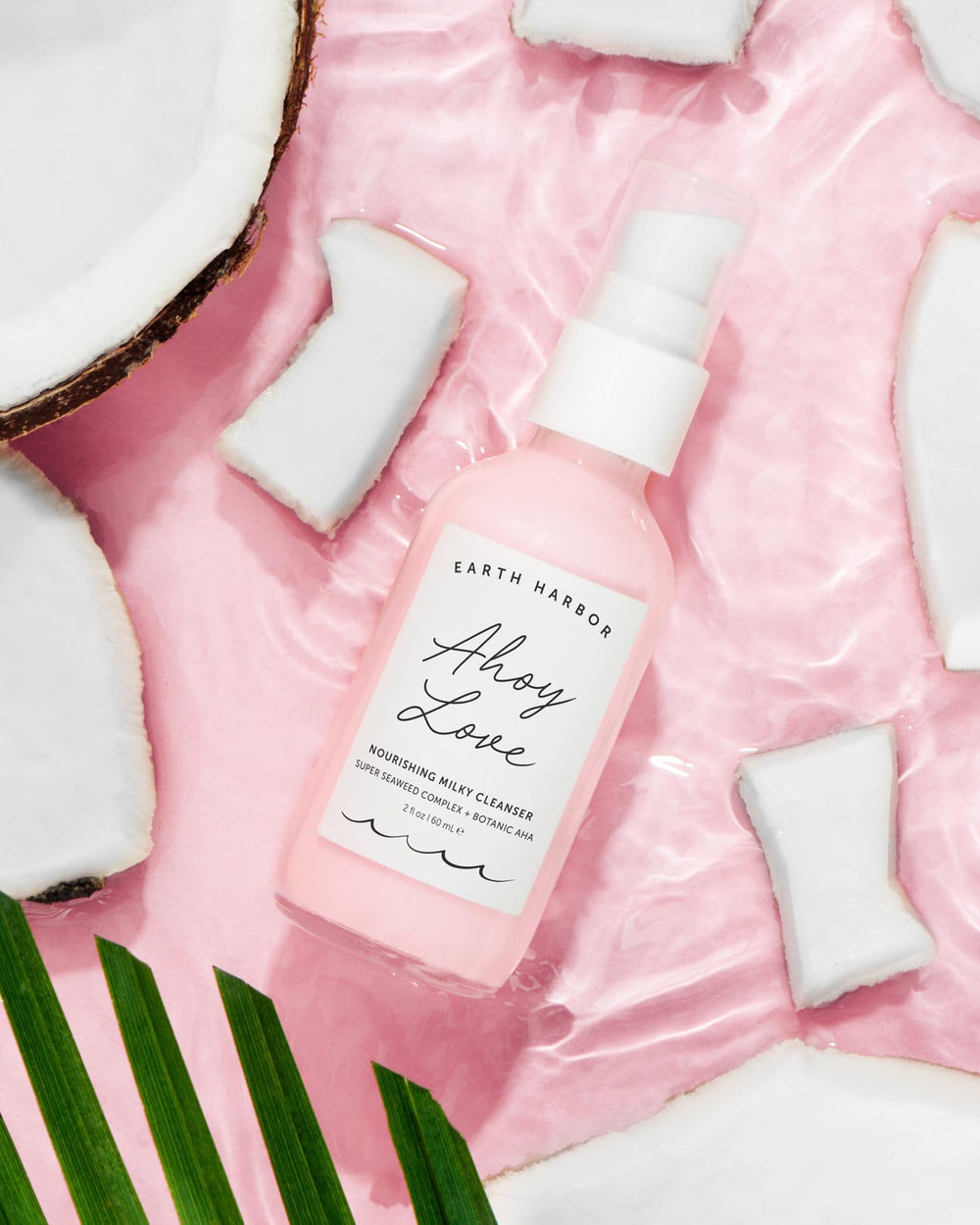 Earth Harbor soft foam lather on skin illustrating gentle cleansing