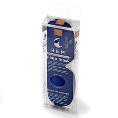 Earth Therapeutics front view of sleep mask showing blackout coverage and comfort