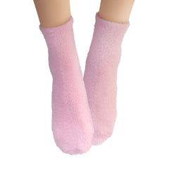 Earth Therapeutics aloe vera socks label showing fabric blend and South Korea origin benefit