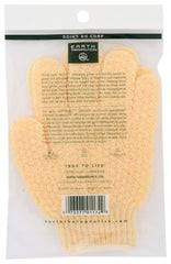 Earth Therapeutics close-up knit texture highlighting exfoliation efficiency and grip