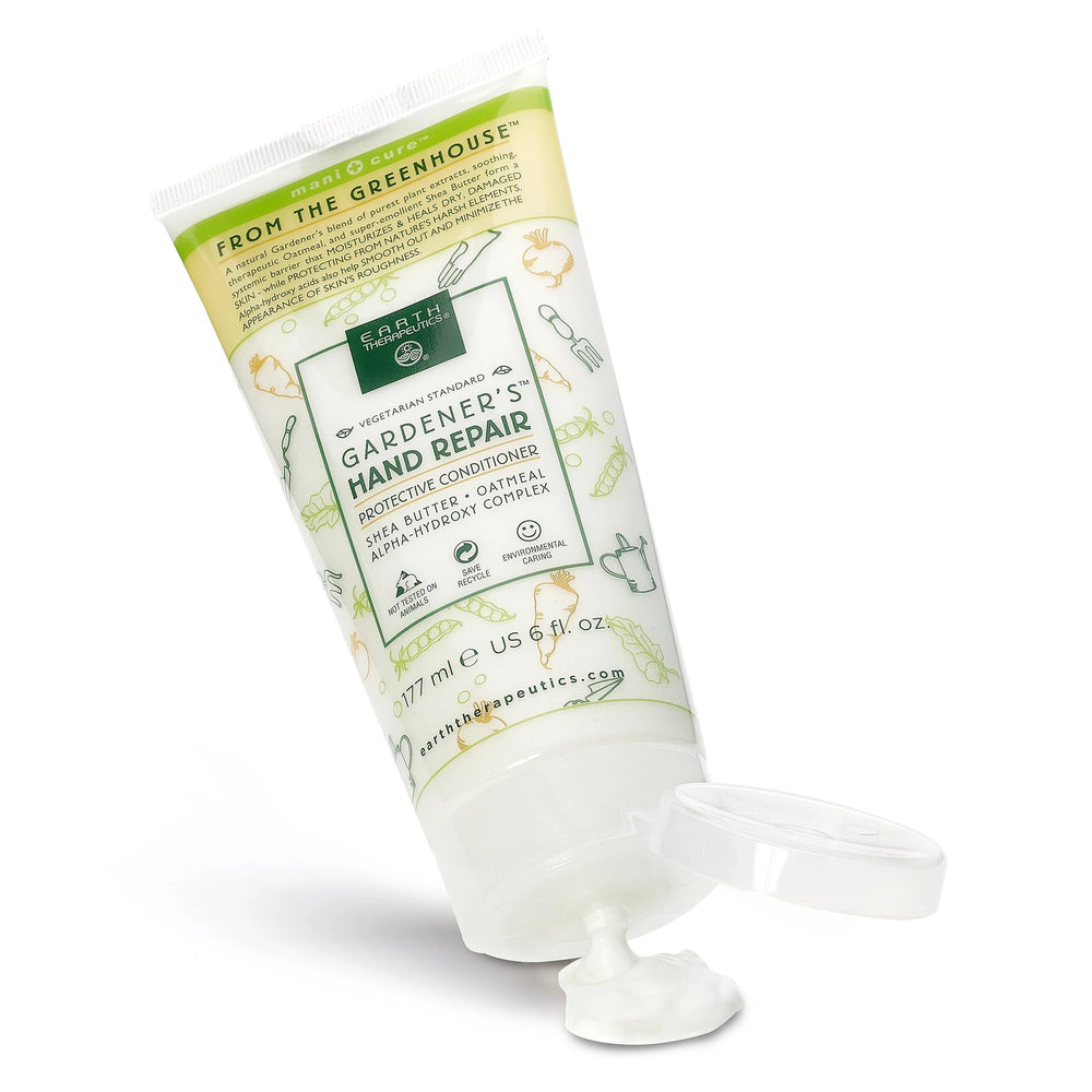 Earth Therapeutics being massaged into hands to restore softness and comfort