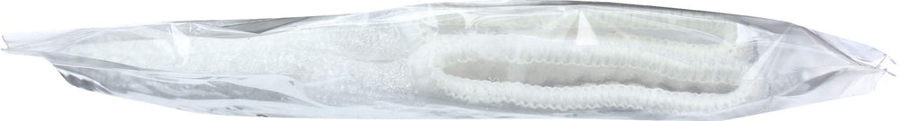 Earth Therapeutics glove on countertop in lifestyle setting for convenient shower routine benefit