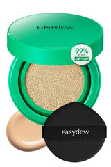 EASYDEW compact front view showing sleek packaging and travel convenience