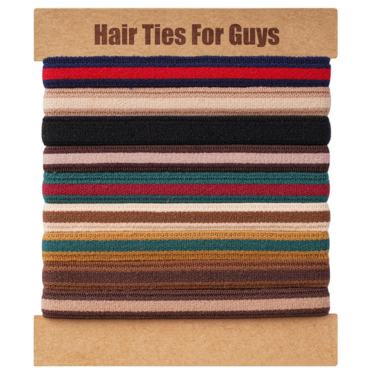 EasYoung front packaging showing nine braided hair ties and masculine design benefits