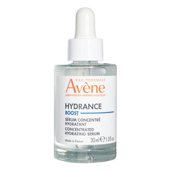 Eau Thermale Avène front bottle showing compact hydrating serum packaging and clarity