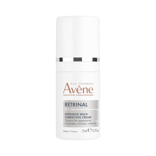 Eau Thermale Avène front tube showing product branding and compact size benefit