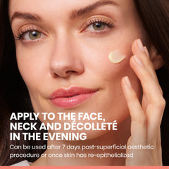Eau Thermale Avène Retrinal in bathroom night routine scene showing easy evening use benefit