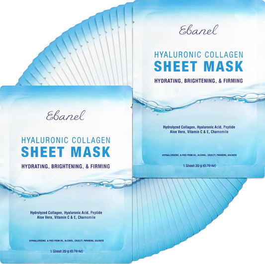 Ebanel front packaging showing 40 masks and convenience