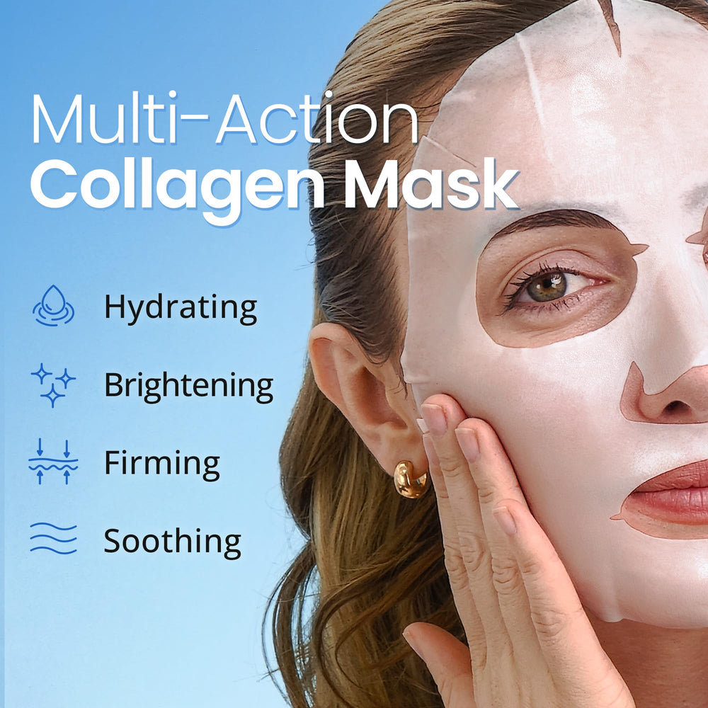 Ebanel single sheet mask unfolded ready to apply for hydration